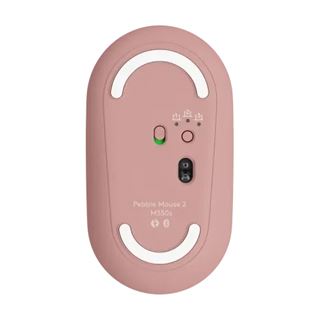 Logitech M350s Pebble Mouse 2 USB 2.4GHz Bluetooth rosa (kabellos)