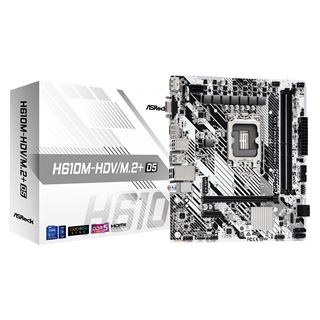 ASRock H610M-HDV/M.2+ D5 Intel H610 So.1700 DDR5 mATX Retail