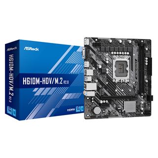 ASRock H610M-HDV/M.2 Intel H610 So.1700 DDR4 mATX Retail