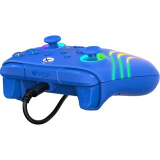PDP Controller kabelgebunden Afterglow Wave blau XboxSeriesX