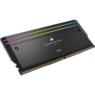 32GB Corsair Corsair Dominator Titanium RGB schwarz DDR5-7000 DIMM