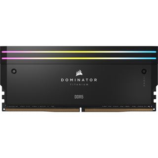32GB Corsair Corsair Dominator Titanium RGB schwarz DDR5-7000 DIMM