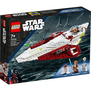 LEGO Star Wars 75333 Obi-Wan Kenobis Jedi Starfighter, Raumschiff Set