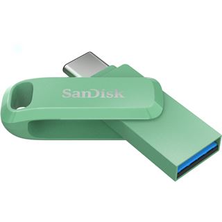 128 GB SanDisk Ultra Dual Drive Go gruen USB 3.1 und Typ-C