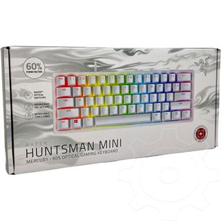 Razer Huntsman Mini Mercury Gaming Tastatur, optische Switches -