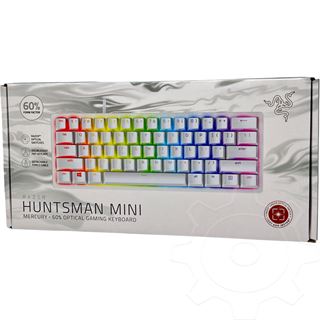 Razer Huntsman Mini Mercury Gaming Tastatur, optische Switches -