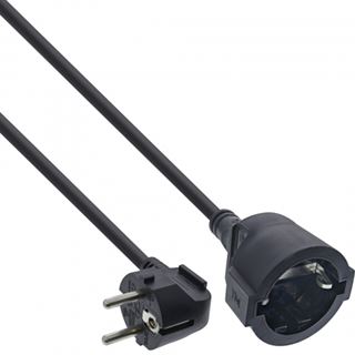 (€6,90*/1m) 1.00m InLine Kaltgeräte Stromkabel