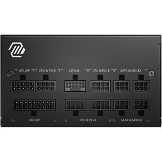 850 Watt MSI MAG A850GL PCIE5 Modular 80+ Gold, Bulk