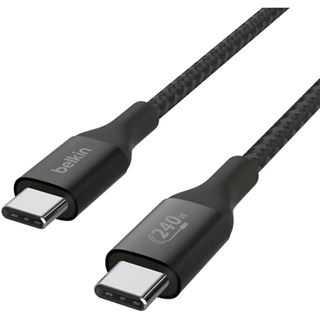 (€19,90*/1m) 1.00m Belkin USB-C Anschlusskabel Braided USB C