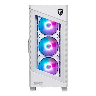 MSI MPG Velox 100R White Midi Tower ohne Netzteil weiss