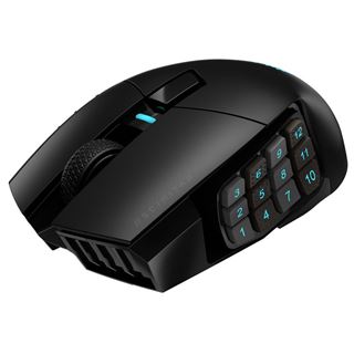 Corsair Scimitar Elite USB 2.4GHz Bluetooth schwarz (kabellos)