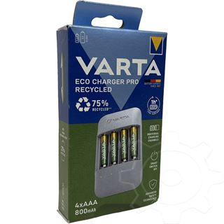Varta Ladeger&auml;t Eco Charger Pro Recycled 4x AAA 56813 800mAh