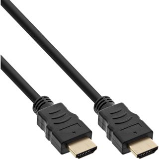 (&euro;21,18*/1m) 5.00m InLine HDMI1.4 Anschlusskabel GOLD HDMI Typ A