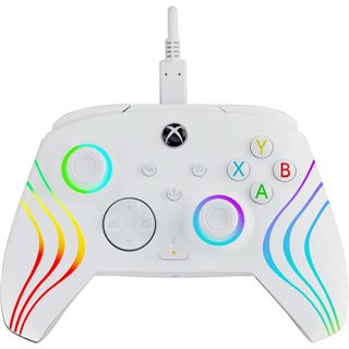 PDP Controller kabelgebunden Afterglow Wave weis XBOXSeriesX