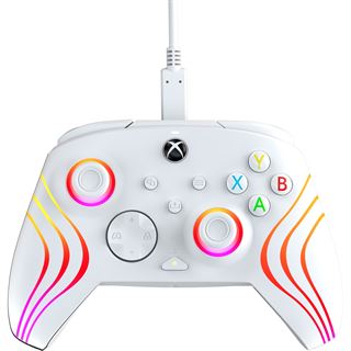 PDP Controller kabelgebunden Afterglow Wave weis XBOXSeriesX