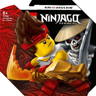 LEGO NINJAGO 71730 Battle Set: Kai vs. Skulkin