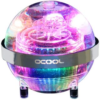 Alphacool Eisball Adressable RGB - Acryl (inkl. D5 VPP655 PWM)