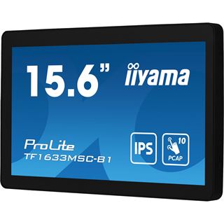 15,6" (39,62cm) iiyama ProLite TF1633MSC-B1 schwarz 1920x1080