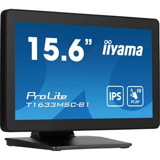15,6" (39,62cm) iiyama ProLite T1633MSC-B1 schwarz 1920x1080