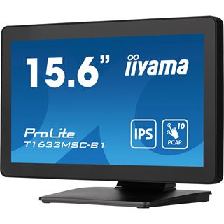 15,6" (39,62cm) iiyama ProLite T1633MSC-B1 schwarz 1920x1080