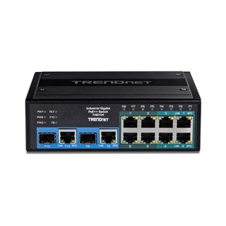 TrendNet Switch 10-port Industrial Gbit PoE++ Din-Rail