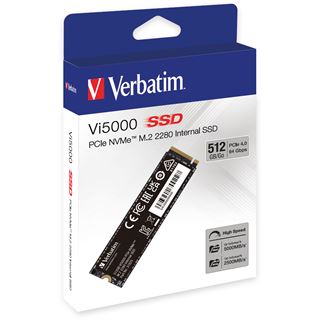 512GB Verbatim Vi5000 M.2 2280 PCIe 4.0 x4 3D-NAND TLC (31825)