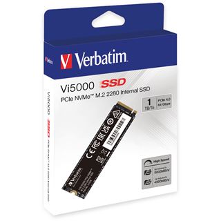 1TB Verbatim Vi5000 M.2 2280 PCIe 4.0 x4 3D-NAND TLC (31826)