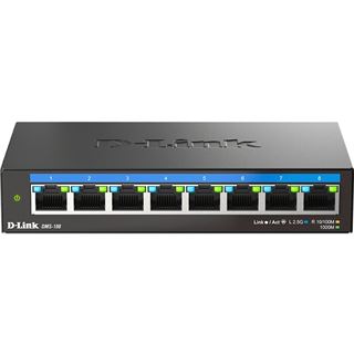 D-Link Switch 8MG MultiGigabit 8x10/100/1000/2.5G