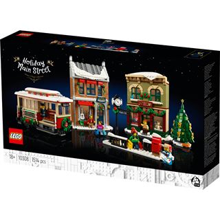 LEGO Icons 10308 Weihnachtlich geschmückte Hauptstraße,