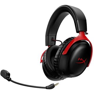 HyperX Cloud III Wireless Black/Red Schwarz Headset