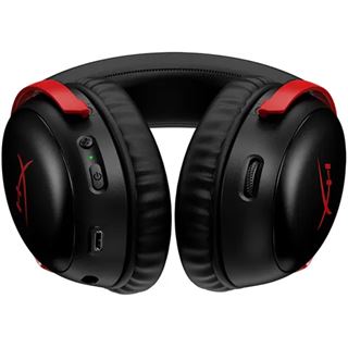 HyperX Cloud III Wireless Black/Red Schwarz Headset