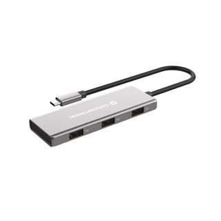 0.25m Conceptronic Dock USB-C->4xUSB-C,3xUSB-A,100WPD o.N. gr