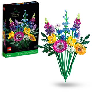 LEGO Botanicals 10313 Wildblumenstrauß, Heimdeko Blumen-Set