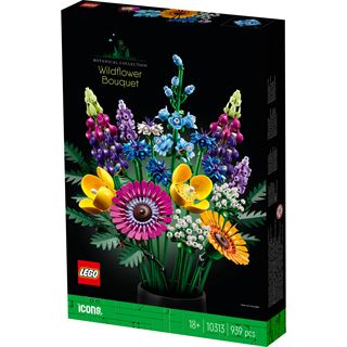 LEGO Botanicals 10313 Wildblumenstrauß, Heimdeko Blumen-Set