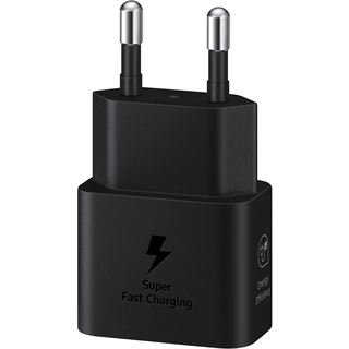 25 Watt Samsung Schnellladeger&auml;t EP-T2510 USB Type-C black