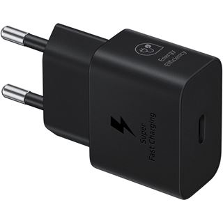 25 Watt Samsung Schnellladeger&auml;t EP-T2510 USB Type-C black