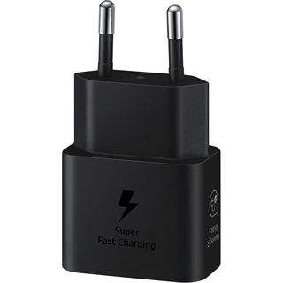 25 Watt Samsung Schnellladegerät EP-T2510 ohne Kabel black