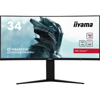 34" (86,36cm) iiyama G-MASTER GCB3480WQSU-B1 Red Eagle schwarz