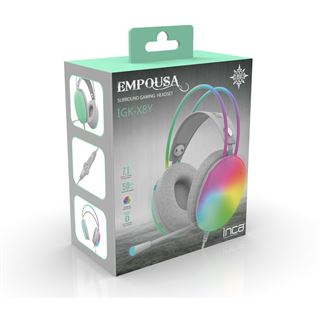 INCA cian technology Gaming Headset IGK-X8Y 7.1, USB, RGB-LED,