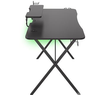 Genesis Gaming Tisch HOLM 300 RGB schwarz (120cm x 75cm)