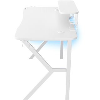 Genesis Gaming Tisch HOLM 320 RGB weiß (120cm x 75cm)