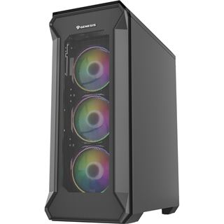 Genesis Irid 505 ARGB Midi Tower schwarz