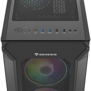 Genesis Irid 505 ARGB Midi Tower schwarz