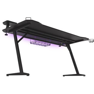 Genesis Gaming Tisch HOLM 510 RGB schwarz (160cm x 75cm)
