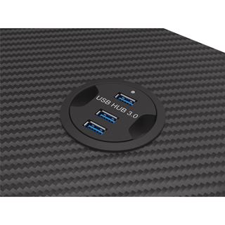 Genesis Gaming Tisch HOLM 510 RGB schwarz (160cm x 75cm)