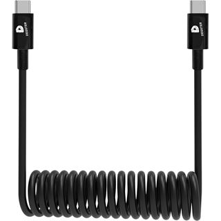 (€18,63*/1m) 0.80m Deqster USB-C Ladekabel USB C Stecker auf USB