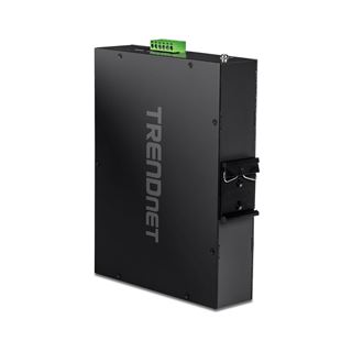 TrendNet 10-port Indust. Gbit PoE+ DIN-Rail Switch -20/+65°C