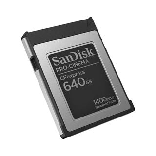 640GB SanDisk PRO-CINEMA - Flash-Speicherkarte - CFexpress Typ B