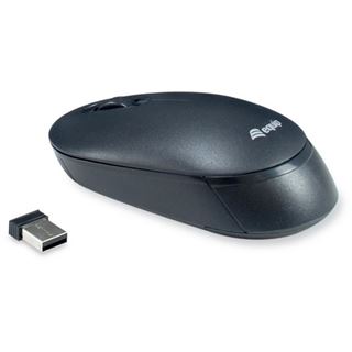 Equip Wireless Tastatur + Maus, Layout portugiesisch schwarz