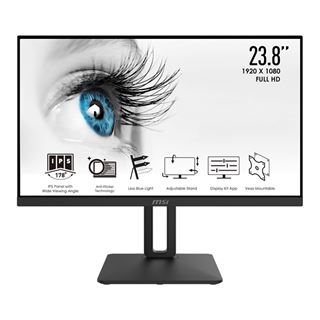 23,8" (60,47cm) MSI Pro MP2412DE schwarz 1920x1080 1x
